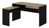 Mesa Retangular Dinâmica New City Calvin Com Preto Weboffice 0
