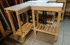 Mesa Auxiliar Cocina 60x30  - 1 Estante, Sin Tonalizar!! 6