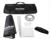Godox 120cm Octágono Rejilla Panal Softbox Bowens Montura Pa 4