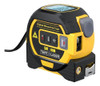 Régua De Fita Métrica Lcd Com Telêmetro A Laser 60m Com Luz 0
