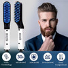 Escova Elétrica De Alisamento De Pente Quente E Barba De Mod 2