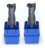Fresa Metal Duro Revestida Plana 4mm 2 Filos Endmill 2