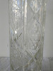 Antiguo Florero De Cristal Tallado - 33.5 Cms 1