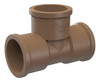 Tee Tigre Lll 1.1/4x3/4 Marrom 1