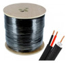 Bobina Cable Siames Coaxil + Corriente 220v 305m 2
