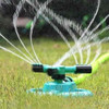 Regador Aspersor Plástico Tres Brazos Automático 360 Grados 6