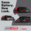 Bateria Bosch Bat612 18v 2 Ah Para Taladro Indicador Carga 6