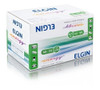 Kit 400 Pilhas Alcalina Elgin Aa Pequena Cartela 4pcs 1