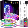 50 Pies Luces Led Keepsmile Tiras De Luces Led 5050 Rgb Sinc 0