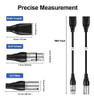 Ebxya Juego De Cables Xlr A Rj45 De 3 Pines - Cable Rj45 A ( 4