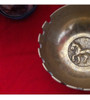 Cenicero De Bronce Macizo Con Relieve-17x7(leer Descripcion) 3