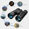 Binocular Flysh 12x42 Con Tripode Y Soporte De Celular 6