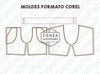 Molde Patron Coreldraw Short Basico Hombre Del S Al 2xl 1