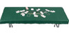 Cubierta De Mesa De Blackjack Amscan, 6 Pies, Verde 2