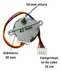 Motor Encoder Aletas Ar Condicionado Split 35byj46-e20 2