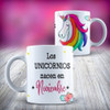 Plantilla Sublimación Tazas Unicornios | Editable Psd 0