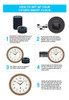 Citizen Clocks Cc Citizen Smart Echo - Reloj De Pared Compa. 3