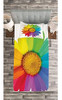 Colcha De Flores Por Ambesonne, Colores Del Arco Iris, Giras 2 Colcha De Flores Por Ambesonne, Colores Del Arco Iris, Giras 2