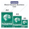 Block A4 Husare Business 80 Hoja Rayado Emblocado 4
