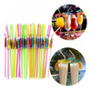 Canudos Coloridos Decorados Guarda-chuva Drinks 12 Und 0