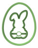 2366 Huevo Con Conejo Pascuas Cortante Para Galletas 0