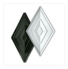 Molde Forma Abs 2mm Gesso / Cimento Ref 419 Losango 73x36,5 0