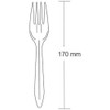 Garfo Refeição Bagaço De Milho 17cm Biodegradável 100 Unid 2
