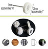 Mini Kit De Ruedas De Pulido Para Reloj Y Joyeria, 50 Piezas 1 Mini Kit De Ruedas De Pulido Para Reloj Y Joyeria, 50 Piezas 1