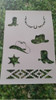 Stencil Caballo Set 1