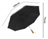 Guarda Chuva Grande Automatico Resistente Corta Vento 2