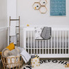 Burt's Bees Baby - Sábana Ajustable Para Cuna, Color Sólido, 2