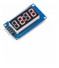 Módulo Display 7 Segmentos 4 Dígitos Tm1637 Relógio Arduino 1