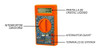 Tester Multimetro Digital Truper Mut-830 Diodo Transistor 2