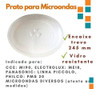 Prato Microondas Panasonic Linha Piccolo 24,5cm Resistente 2