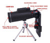 Telescopio Monocular Visión 40x60 Alta Definición Trípode 2