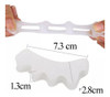 Separador E Protetor De Dedos Dos Pés Joanete Silicone (par) 2