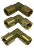 Conector Codo Bronce Rosca Hembra 3/8 Fel-06 0