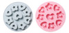 Forma De Donut Para Biscoitos Heart Cake Pan, 2 Unidades 0 Forma De Donut Para Biscoitos Heart Cake Pan, 2 Unidades 0