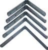 Escuadra  De 90mm X 90mm Reforzado Galvanizado X 12 0