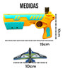 Pistola Lança Aviao + Bolinha Brinquedo Lança Avião Arminha 4