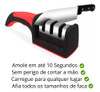 Afiador Profissional De Facas Com 3 Opcoes De Afiar Ou Amola 2