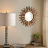 Espejo De Pared Honiway Espejo Decorativo De Madera Rústica 2