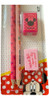 Kit Escolar Minnie Mouse Com 4 Peças - Molin 1