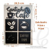 Decoração Cantinho Do Café Cozinha Kit Quadros 3d Premium 1