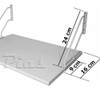 Mensula Para Estante Rapi-estant Pack X4 2