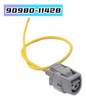 10 Unidades De Conector De Sensor De Temperatura Pigtail Par 1