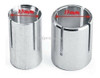 Espejos Sportbike Moto Ovalados Cafe Bobber  Aluminio Bici 4 Espejos Sportbike Moto Ovalados Cafe Bobber  Aluminio Bici 4