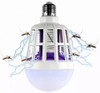 Lampara Luz Led Con Mata Moscas Mosquitos Insectos 15w 0