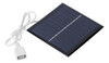 Painel Solar 1w 5.5v Placa De Carregamento De Polissilício D 0