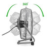 Opolar Ventilador Usb De 9 Pulgadas, Alimentado Por Usb Sola 5